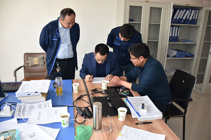 山东公用热电集团督导组到汶上公司进行安全生产督导检查