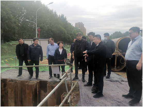 兖州区区委书记王庆一行调研兖州区热源替代项目