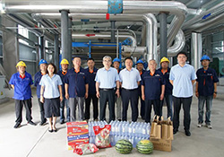 山东公用热电集团有限公司 开展2025年“送清凉”活动，为高温一线职工撑起“遮阳伞”