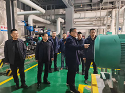 山东公用热电集团督导组赴山东公用热电集团（庆城）热力有限公司调研督导供热工作